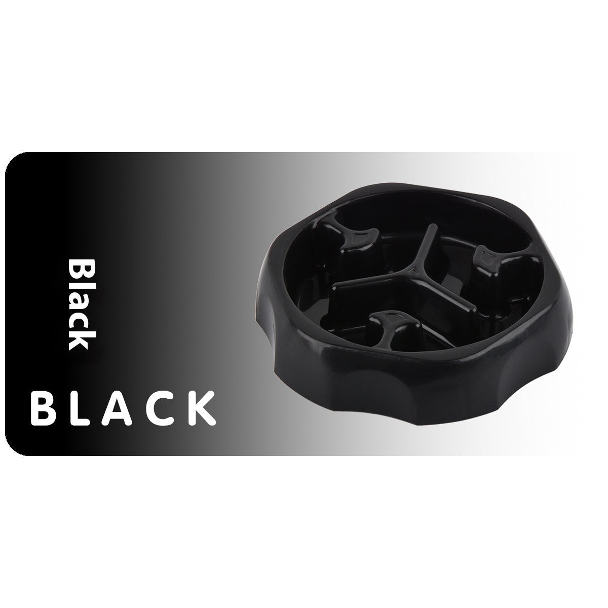 Slow Feeder Bowl for Dogs & Cats — Anti-Gulping Pet Food Bowl
