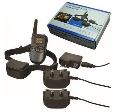 Waterproof Remote Dog Training Device & Bark Stopper — Rechargeable