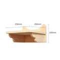 Modular Wall-Mounted Cat Climbing Frame — Solid Wood Platforms, Steps & Perches
