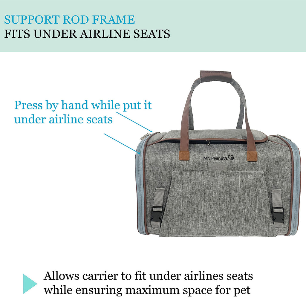Gold Series Standard Size Airline Compliant Expandable Pet Carrier V3.0