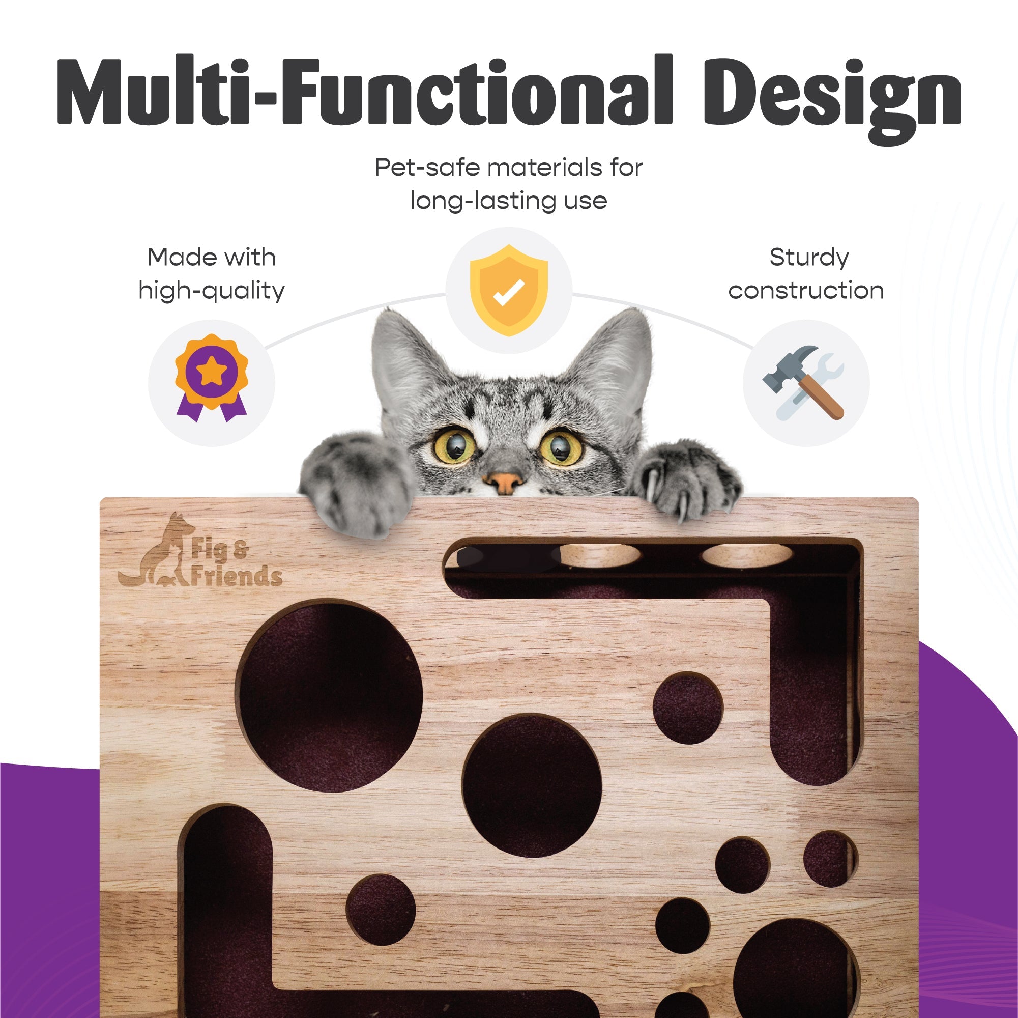 *The Original* Cat Nail File Enrichment Box