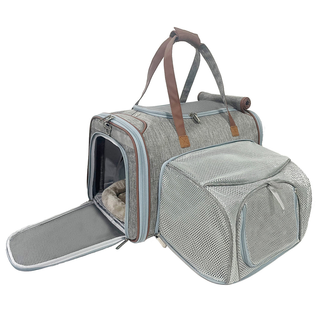 Gold Series Standard Size Airline Compliant Expandable Pet Carrier V3.0