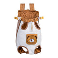 Double-Shoulder Dog Carrier Backpack with Chest Strap — Outdoor Pet Bag