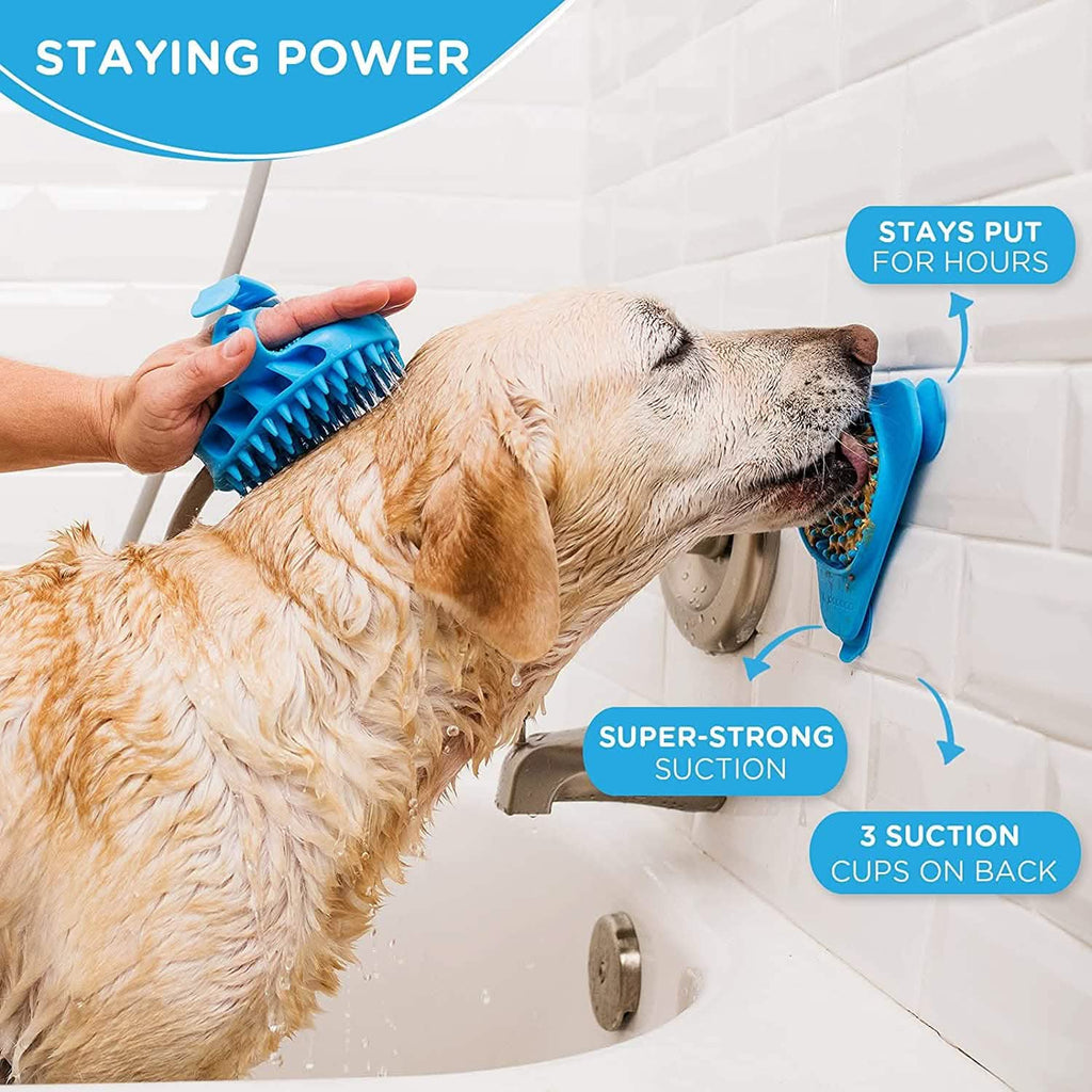 Lick Pad & Slow Feeder Toy for Dogs — Calming, Interactive & Dishwasher Safe
