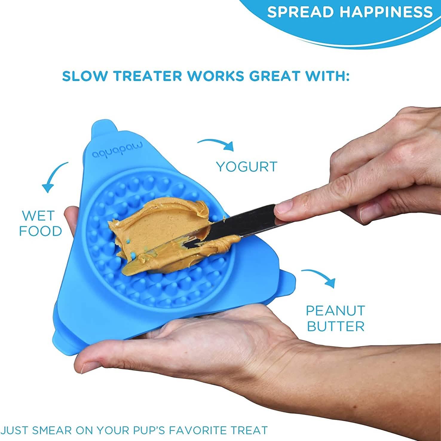 Lick Pad & Slow Feeder Toy for Dogs — Calming, Interactive & Dishwasher Safe