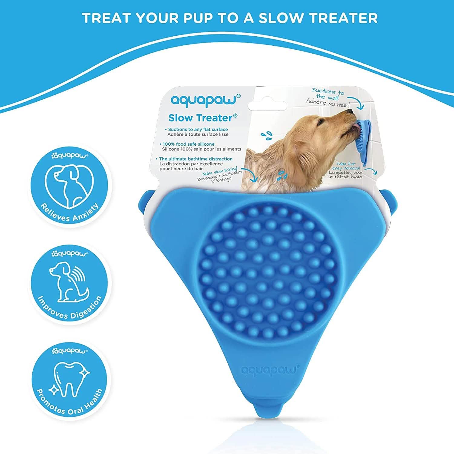 Lick Pad & Slow Feeder Toy for Dogs — Calming, Interactive & Dishwasher Safe